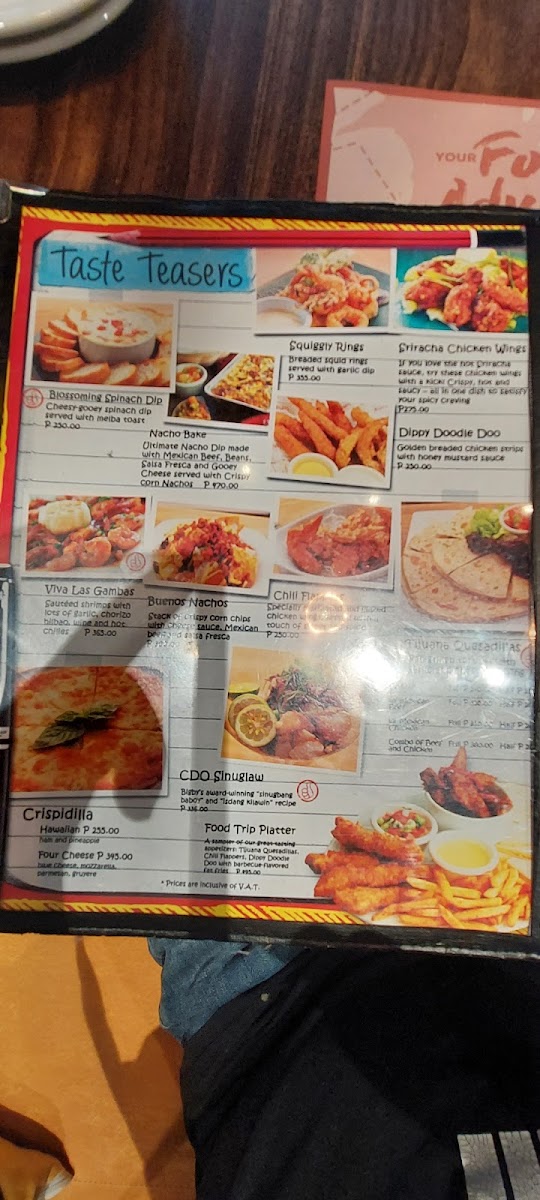 Bigby's SM City Iloilo Photo Menu 5