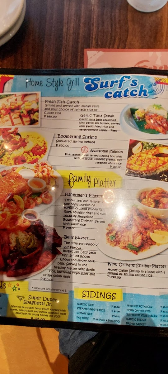 Bigby's SM City Iloilo Photo Menu 6
