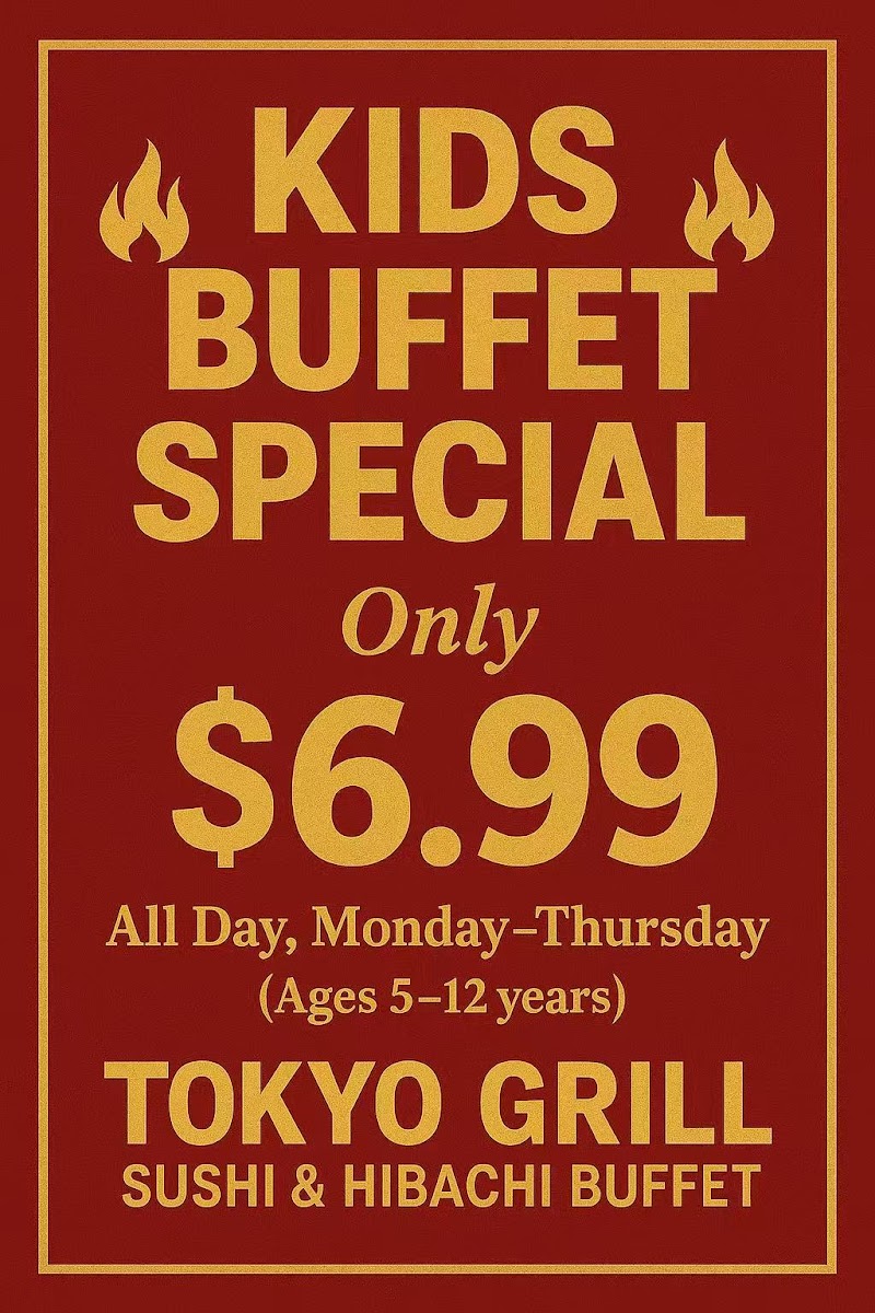 Tokyo Grill Sushi & Hibachi Buffet Photo Menu 4