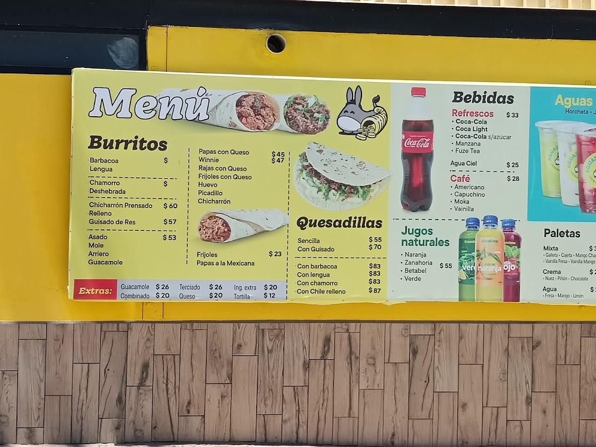 Burritos Crisóstomo Photo Menu 1