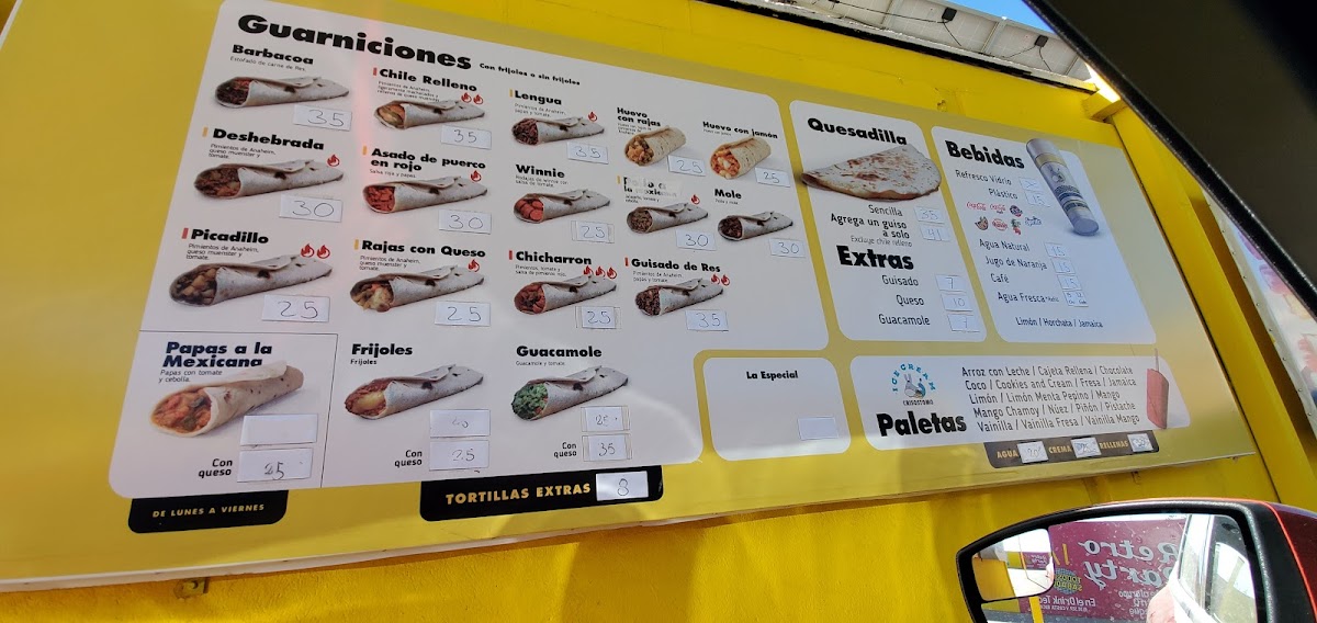 Burritos Crisóstomo Photo Menu 3