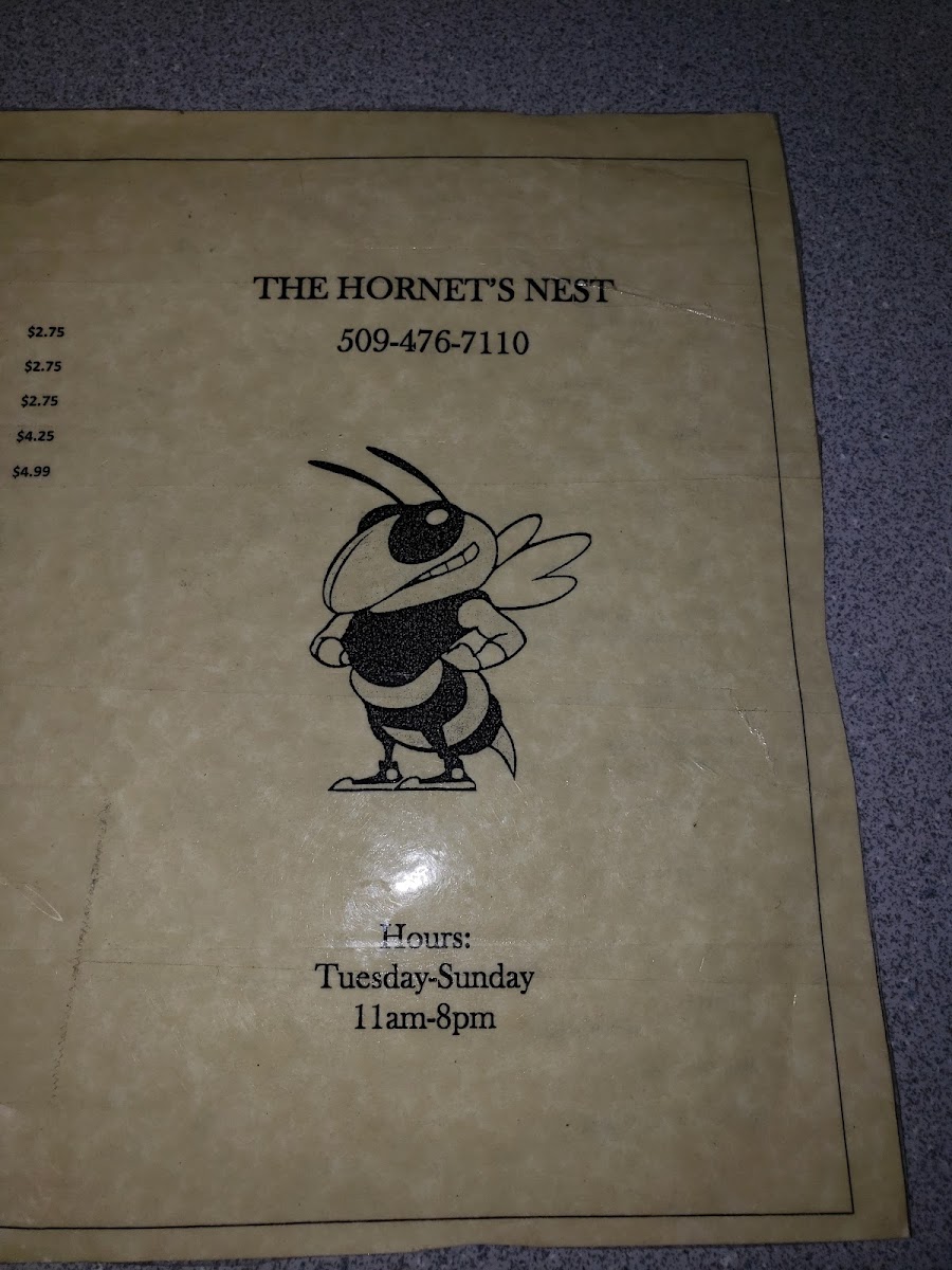 Hornet's Nest Photo Menu 10