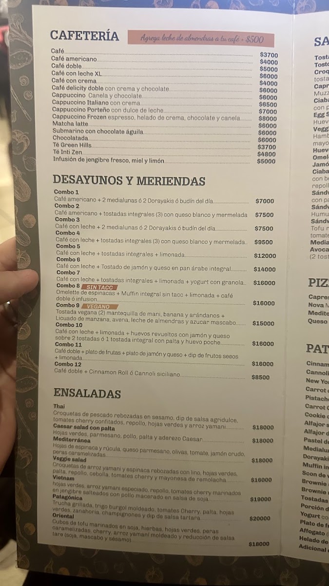 Origen Café Photo Menu 5