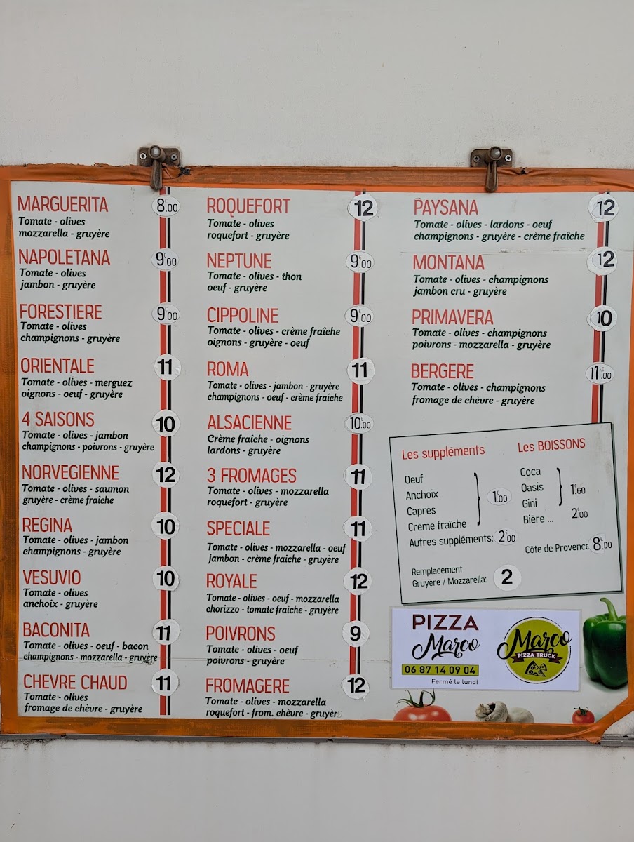 Pizza Marco Photo Menu 5
