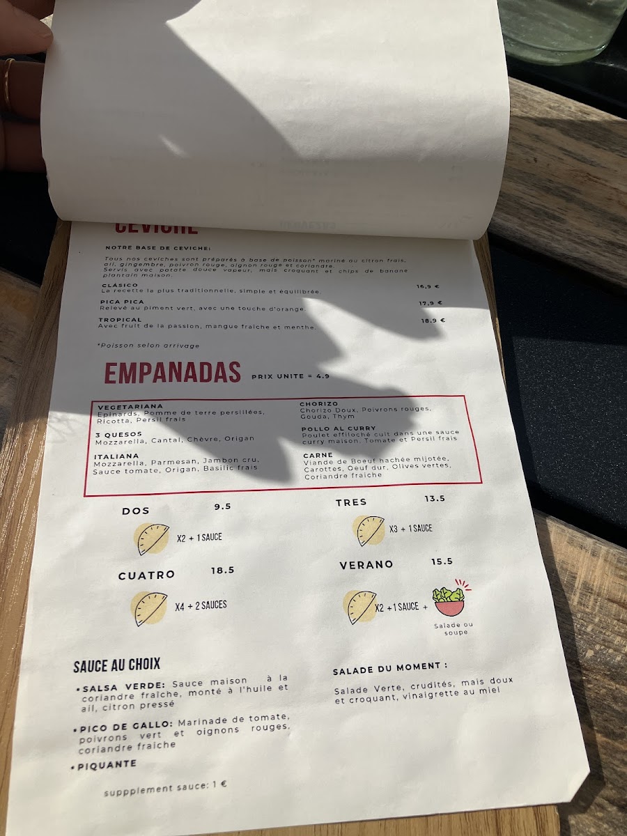 Canoa Café - Empanadas y Ceviches Photo Menu 5
