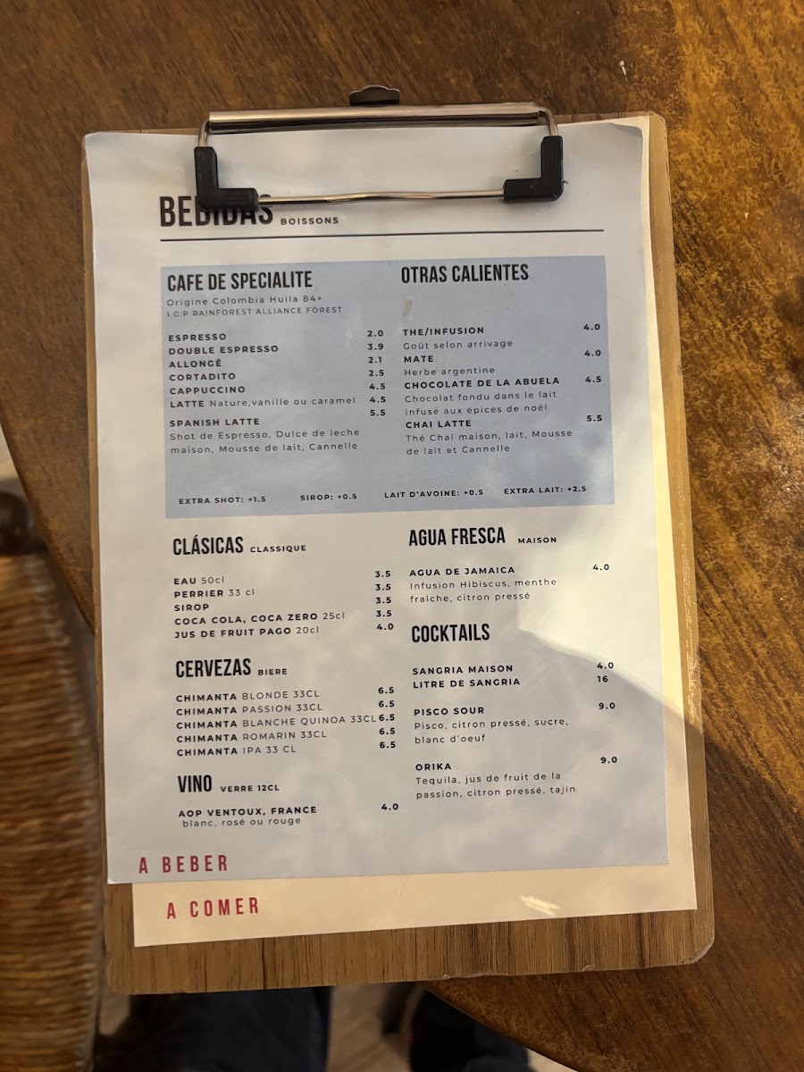 Canoa Café - Empanadas y Ceviches Photo Menu 9