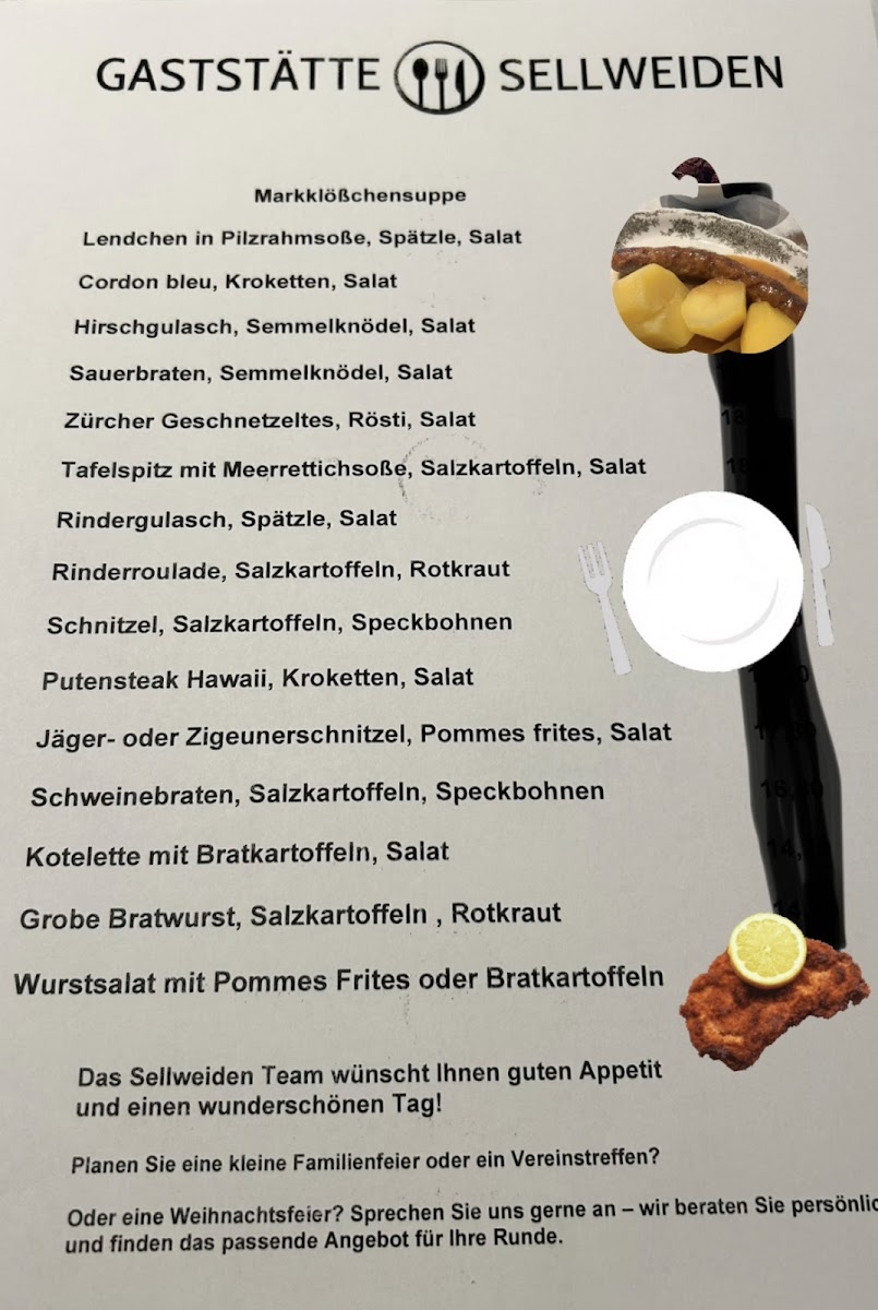 Gaststätte Kleingartenverein Sellweiden Photo Menu 2