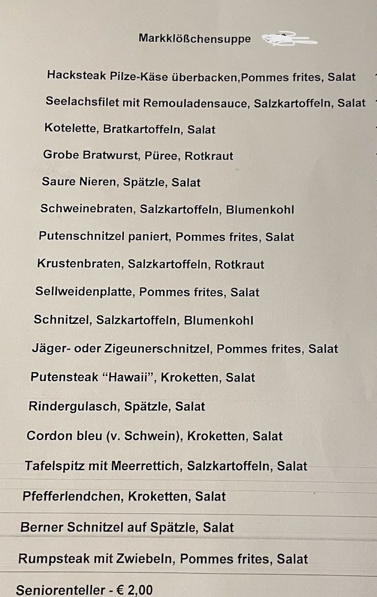 Gaststätte Kleingartenverein Sellweiden Photo Menu 7