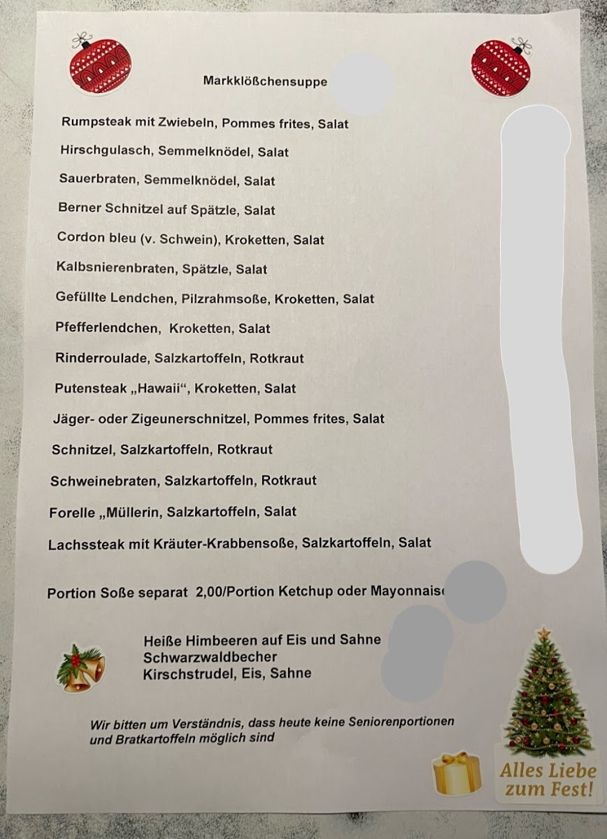 Gaststätte Kleingartenverein Sellweiden Photo Menu 9
