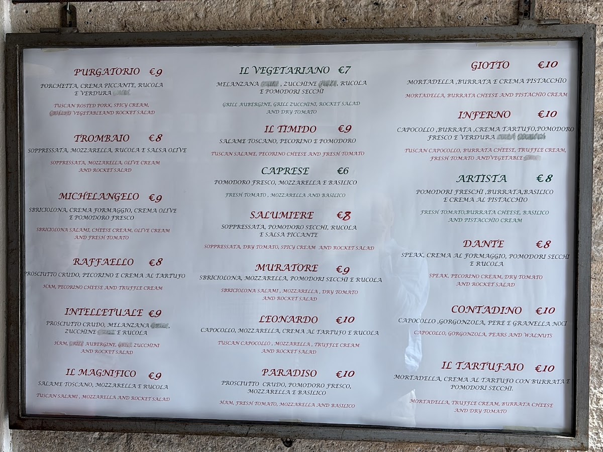 Vinaio di San Gimignano Photo Menu 1