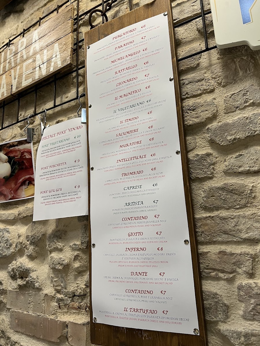 Vinaio di San Gimignano Photo Menu 10