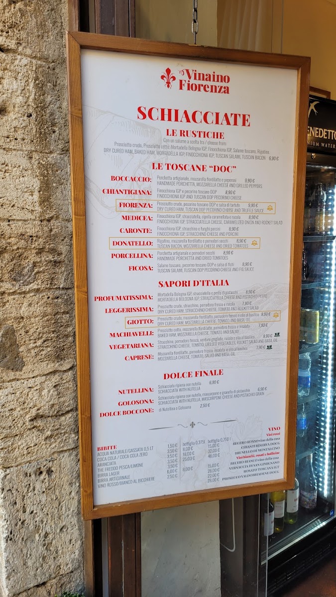 Vinaio di San Gimignano Photo Menu 9