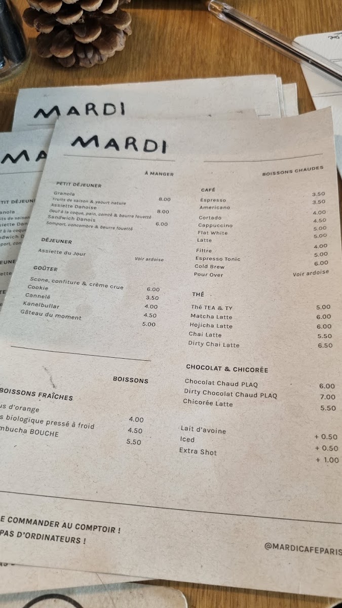 Mardi Photo Menu 3