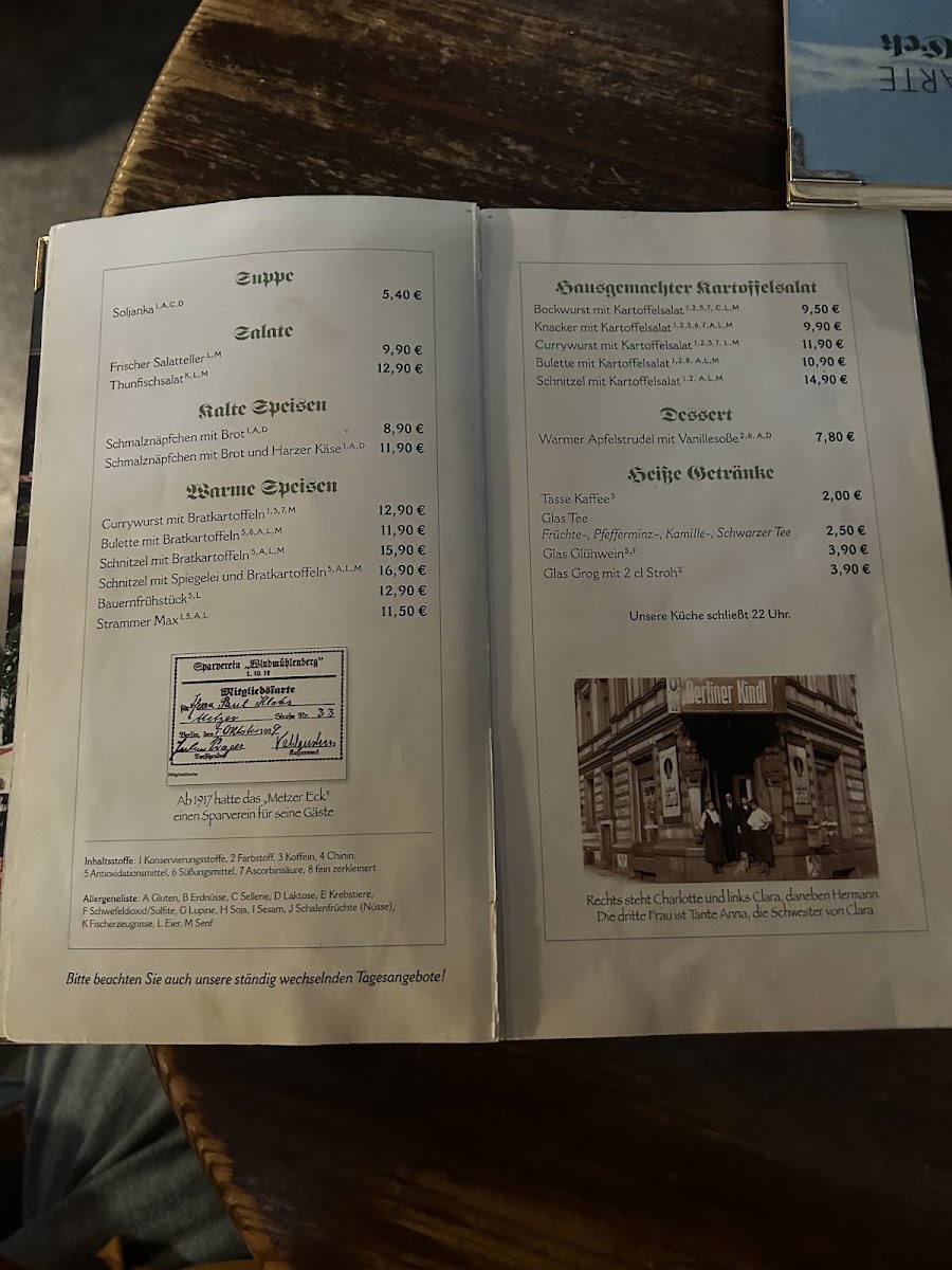 Metzer Eck Photo Menu 3