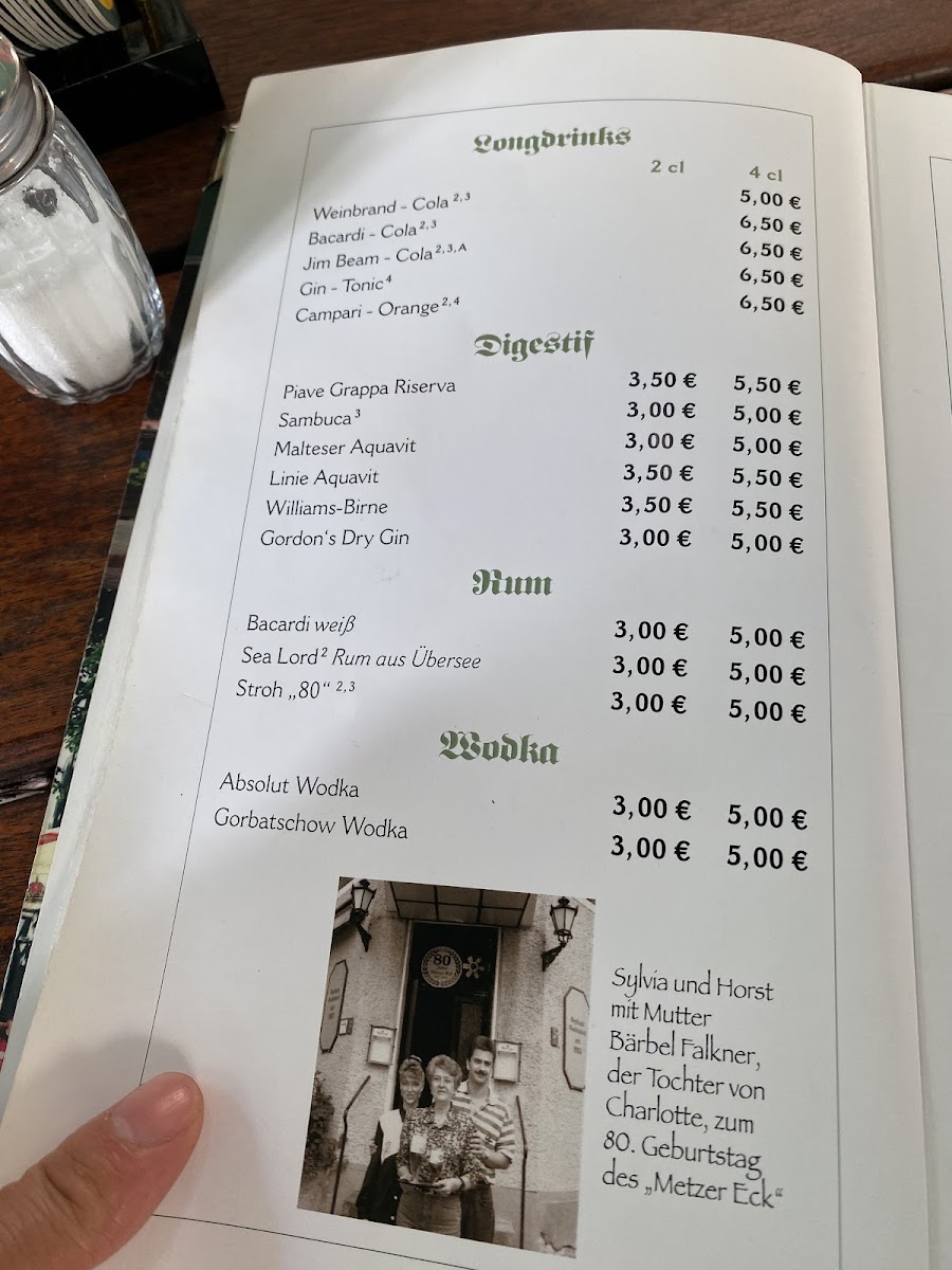 Metzer Eck Photo Menu 8