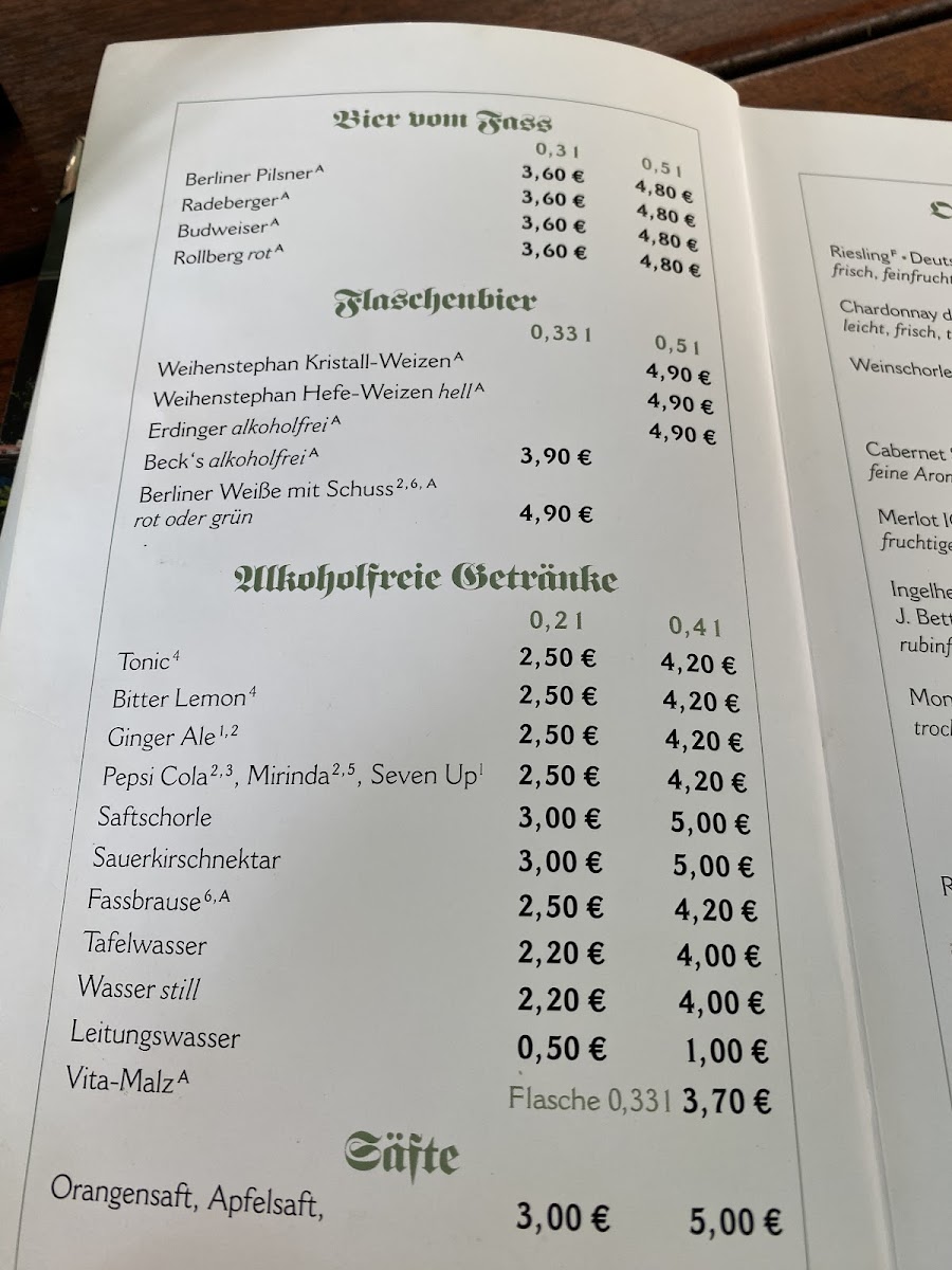 Metzer Eck Photo Menu 9