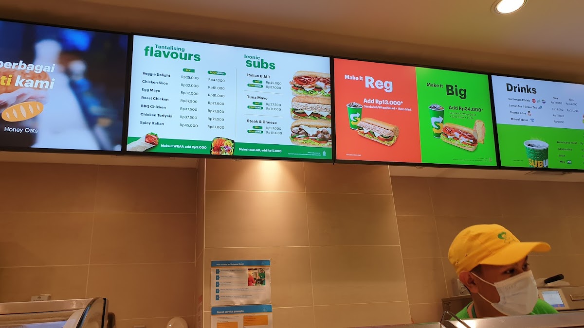 Subway PIM 3 Photo Menu 8