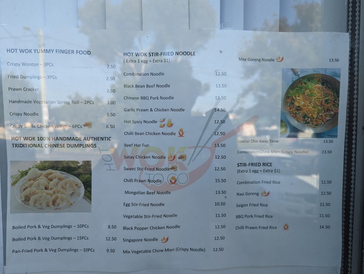Hot Wok to Go Photo Menu 3