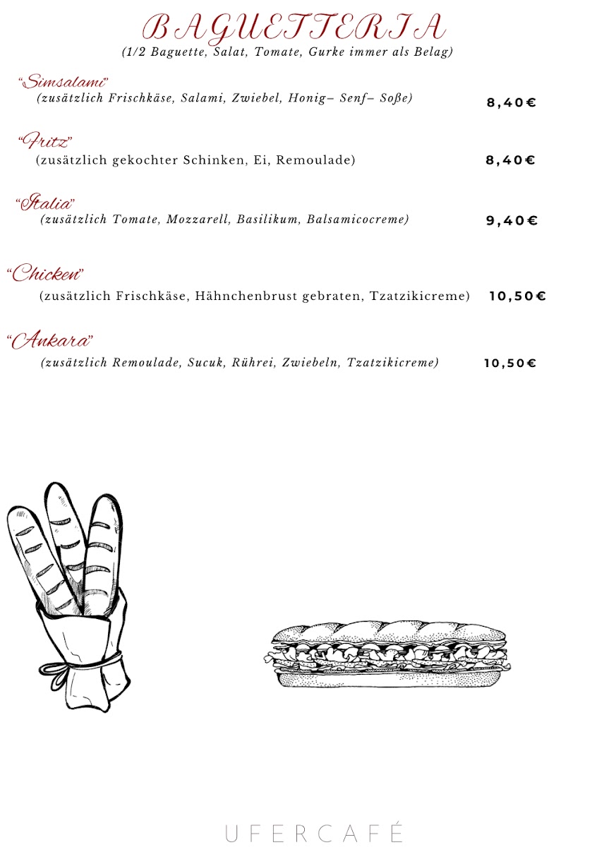 Ufercafé Photo Menu 4