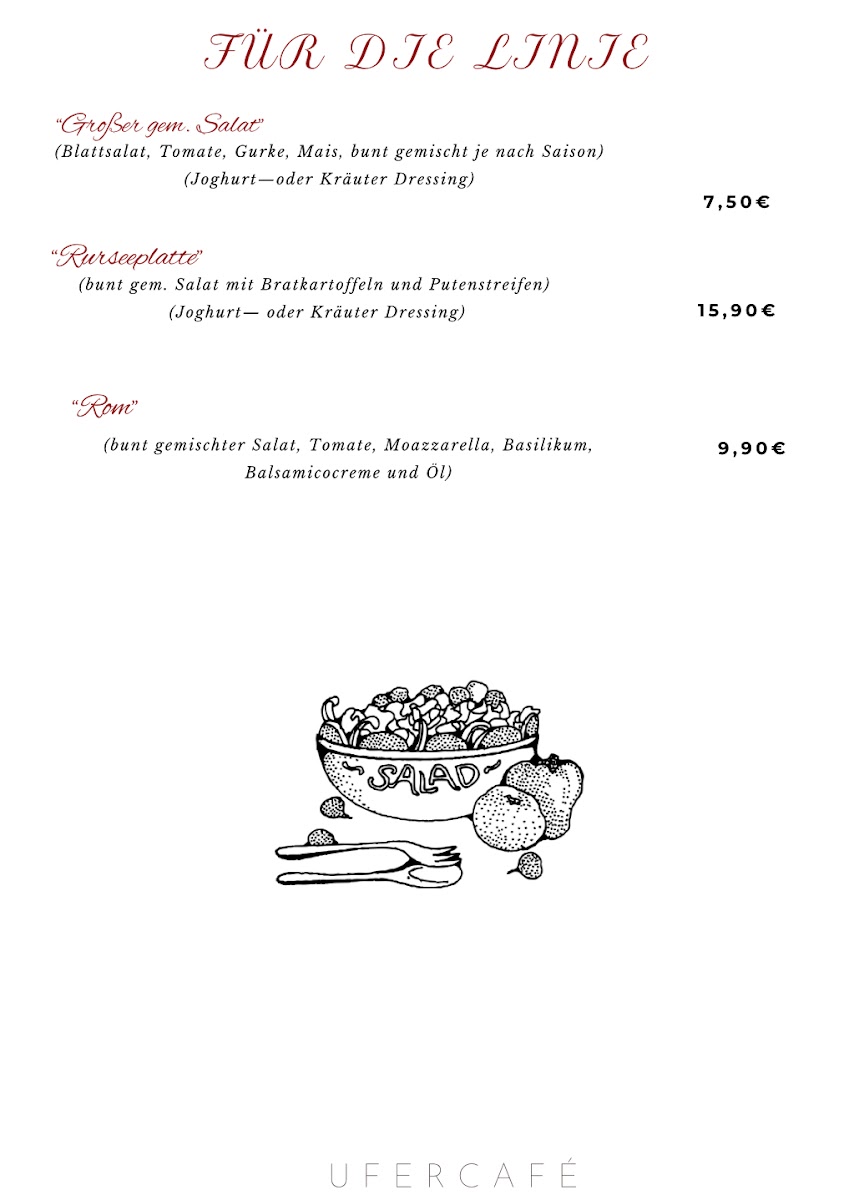 Ufercafé Photo Menu 6
