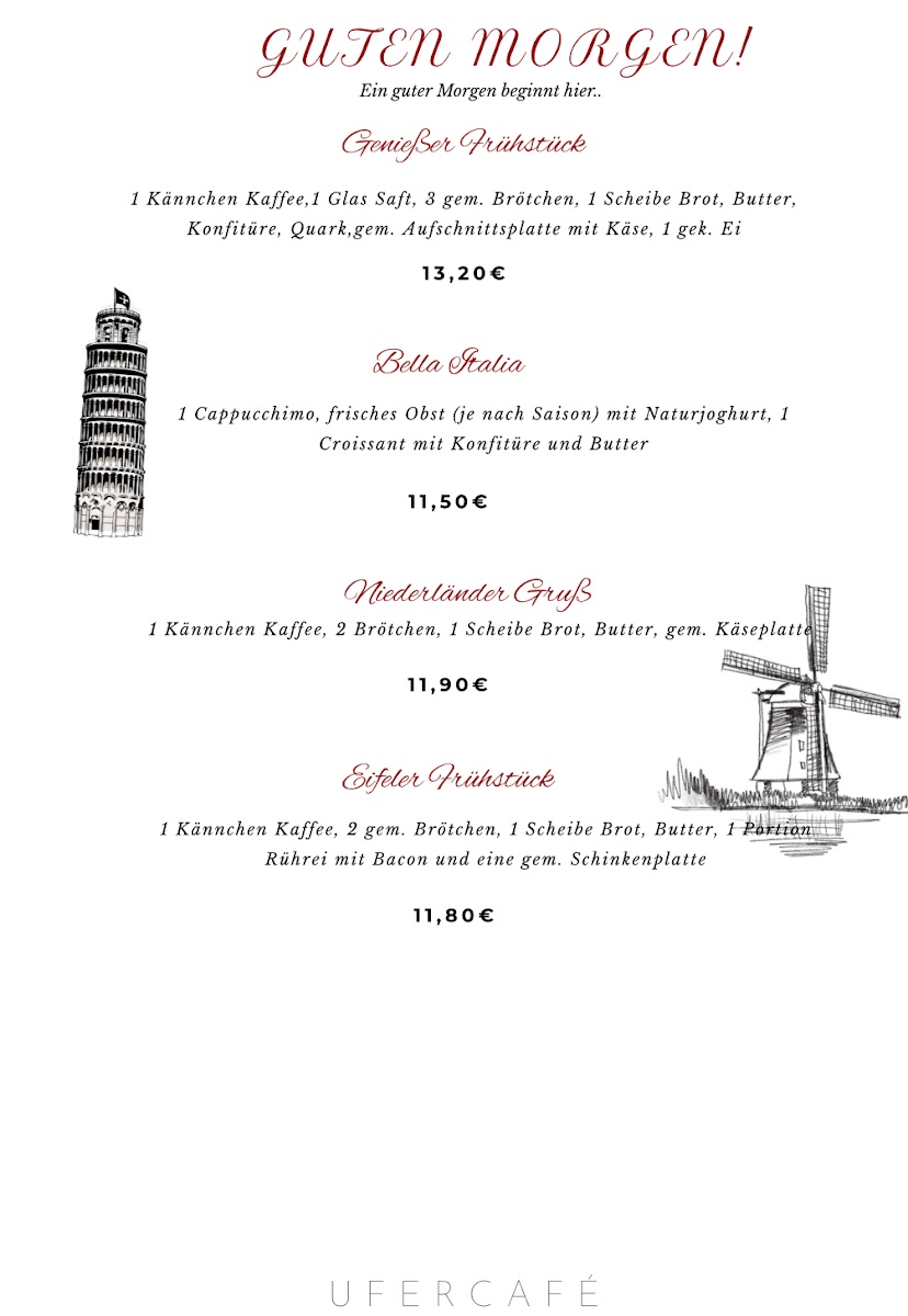 Ufercafé Photo Menu 7