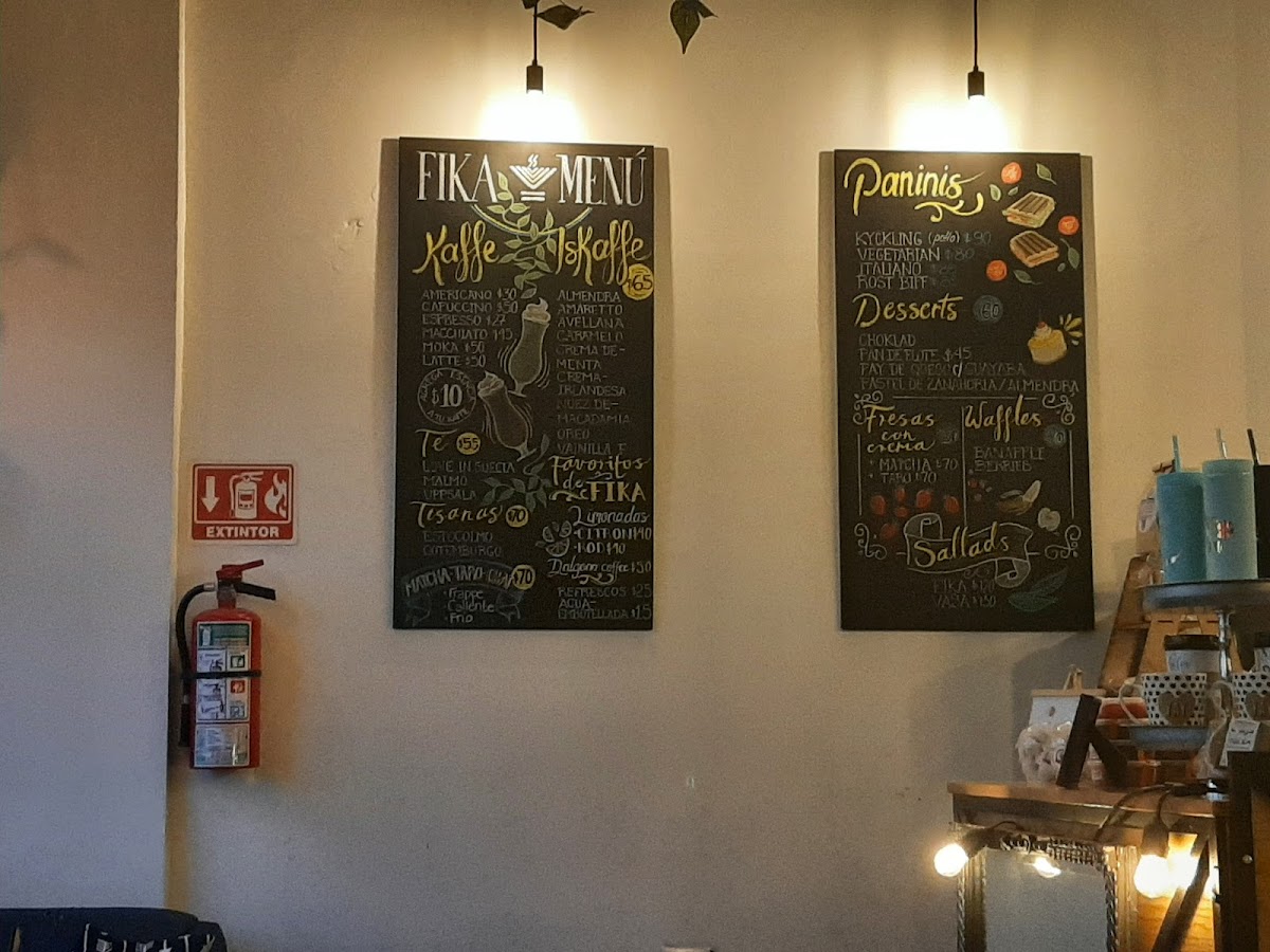 FIKA Café Bistro Photo Menu 1
