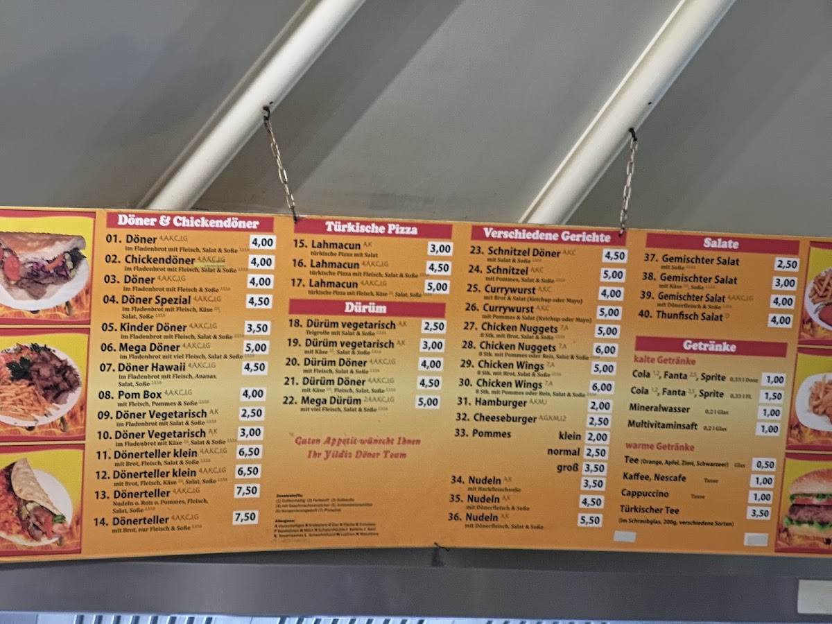 YILDIZ Döner Kebab Photo Menu 2