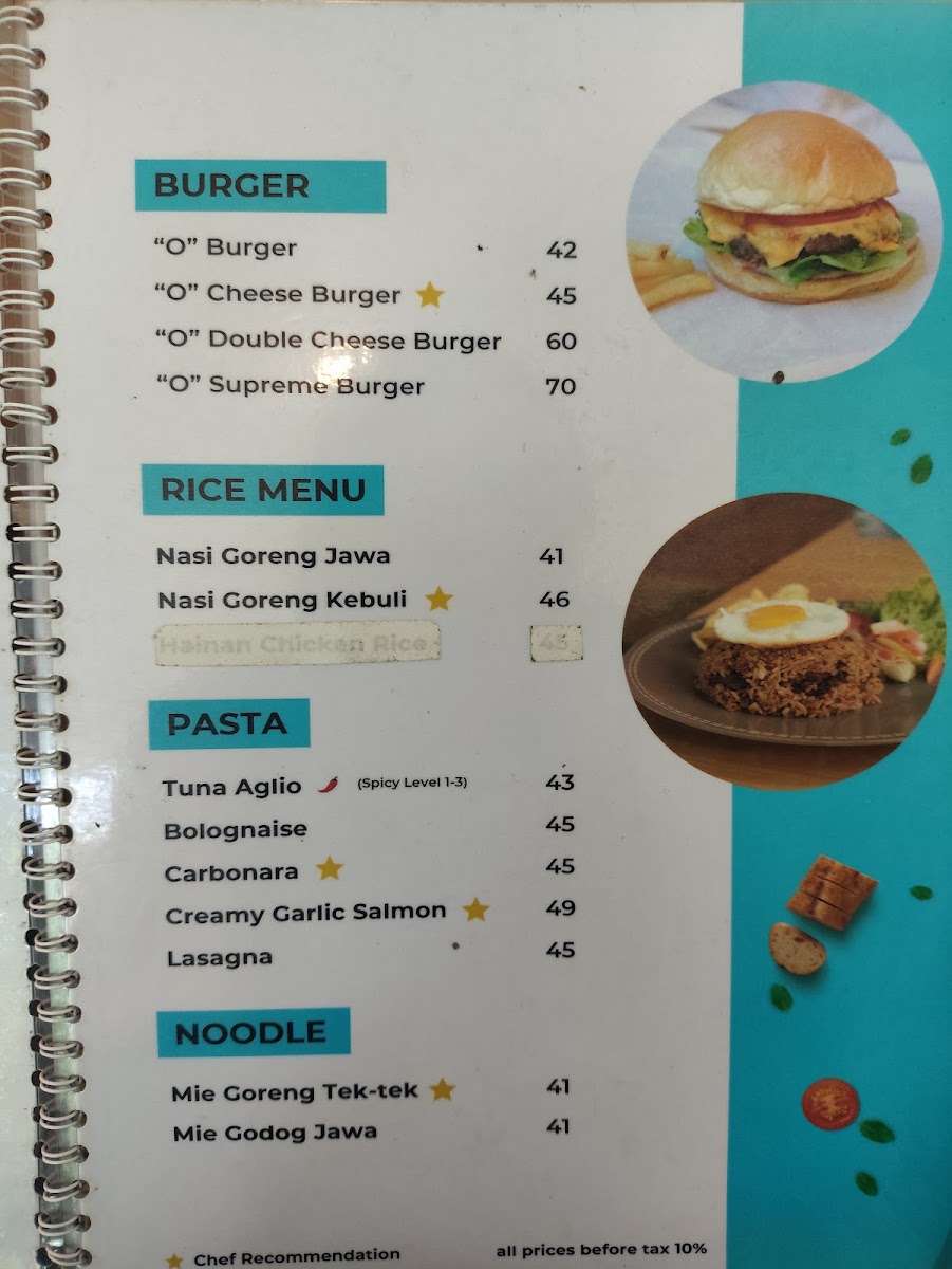 Oleander Bakery Cafe BSD Photo Menu 3