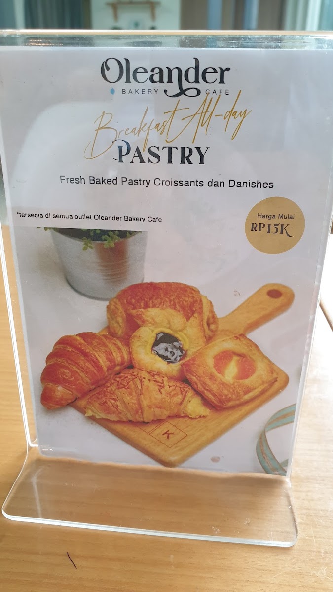 Oleander Bakery Cafe BSD Photo Menu 9