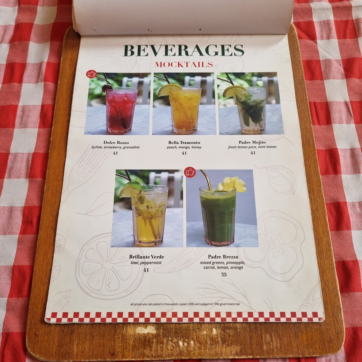 Padre - Italian Cuisine in Bogor Photo Menu 10