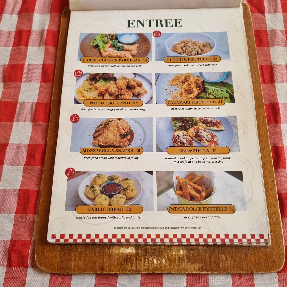 Padre - Italian Cuisine in Bogor Photo Menu 2