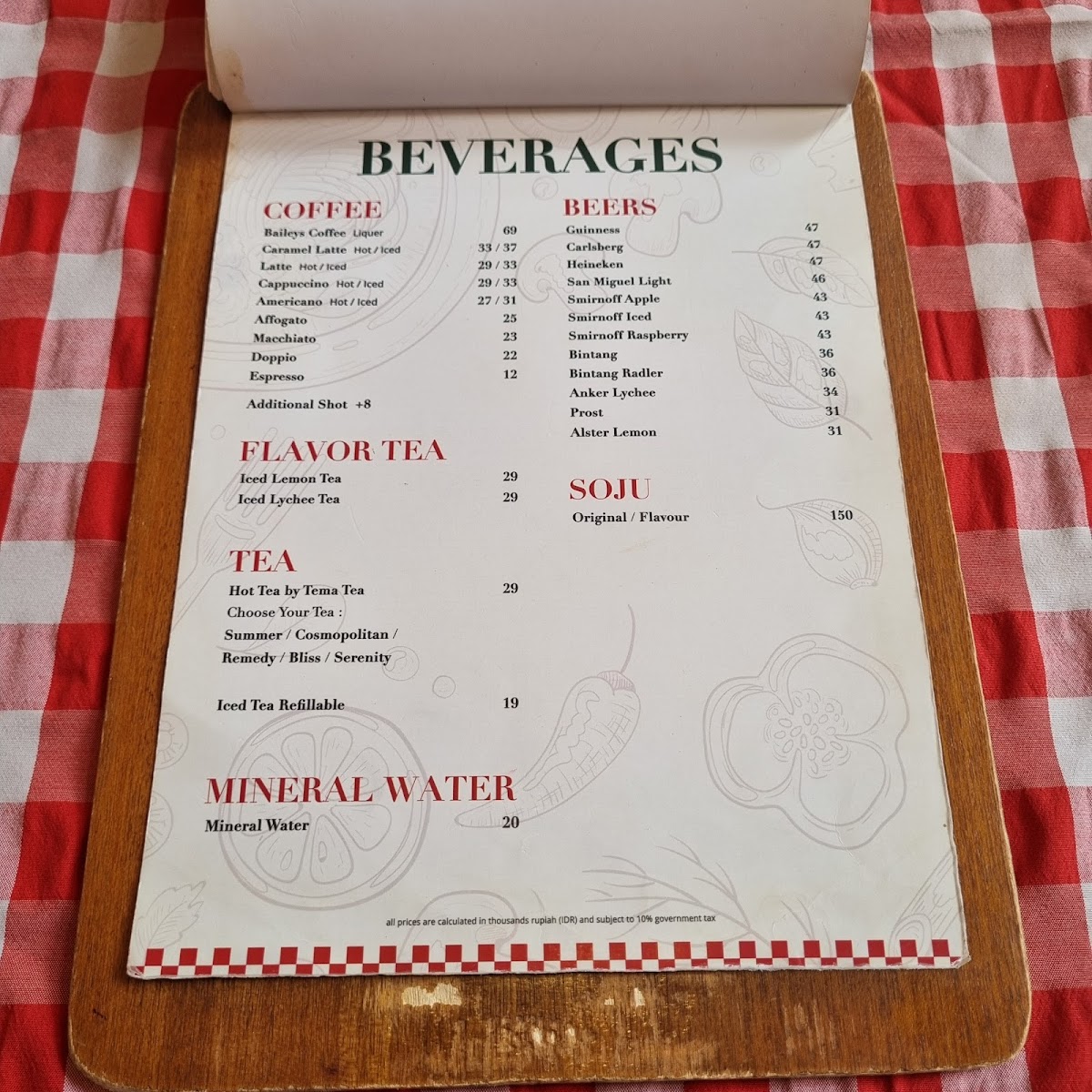 Padre - Italian Cuisine in Bogor Photo Menu 3