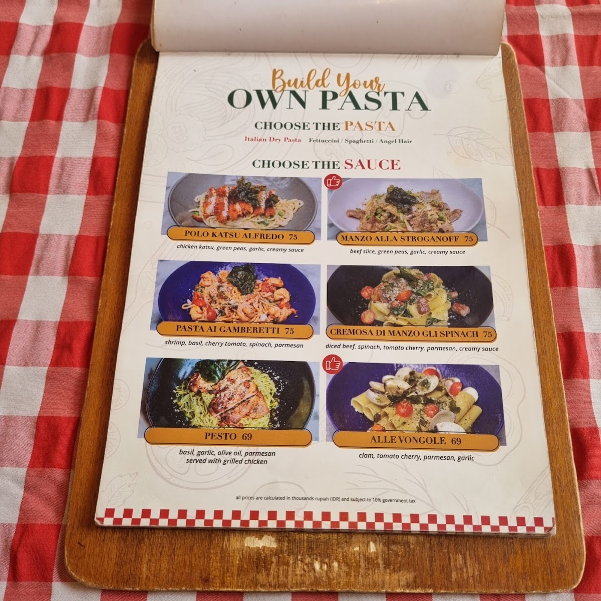 Padre - Italian Cuisine in Bogor Photo Menu 6