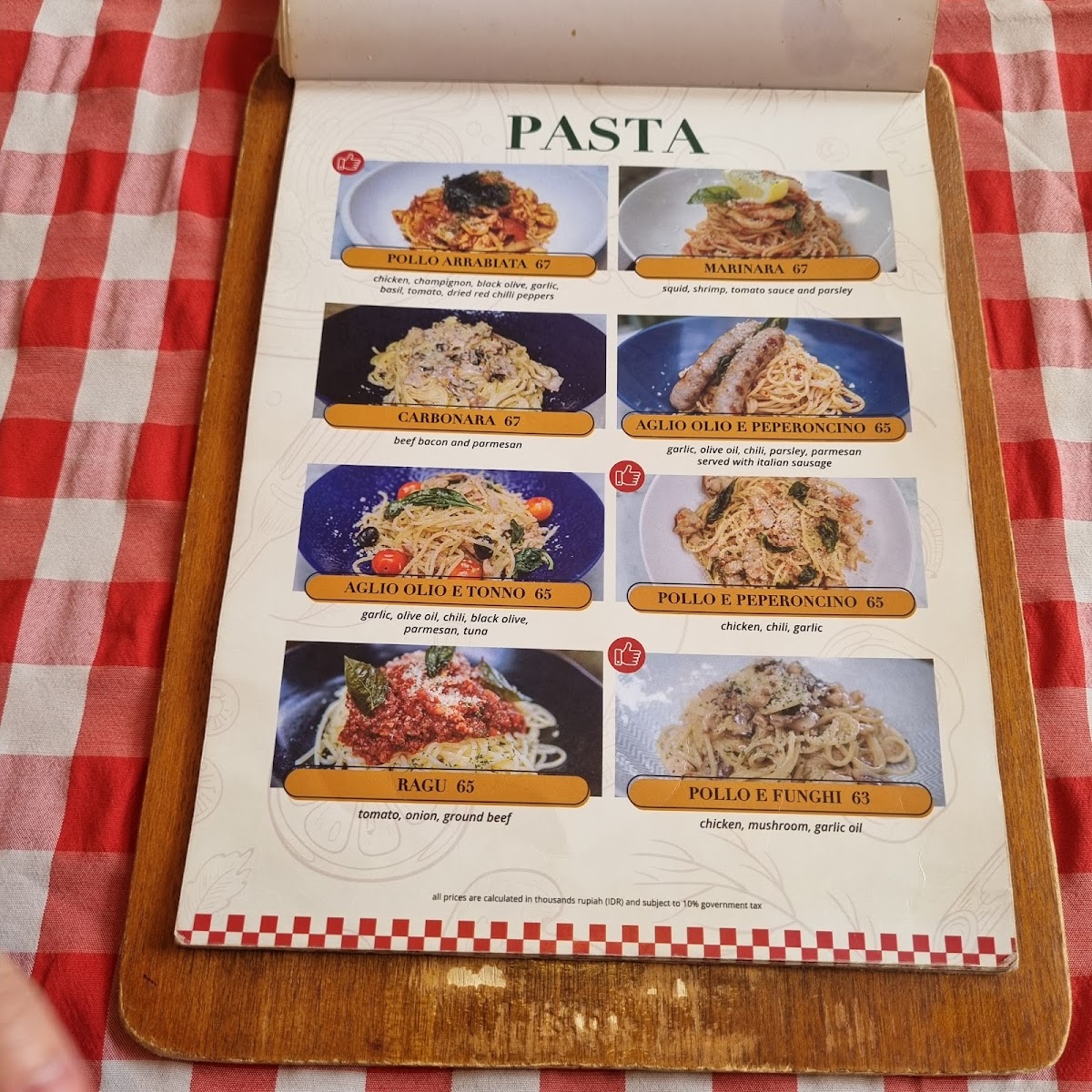 Padre - Italian Cuisine in Bogor Photo Menu 7