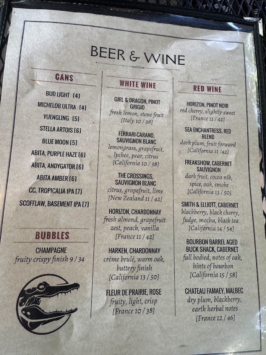 Flatlands Bourbon and Bayou Photo Menu 9