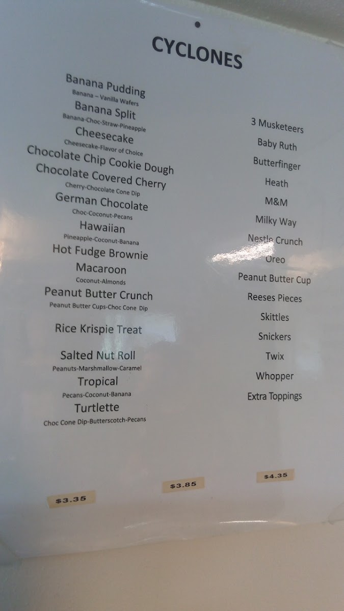 Starbuck's Drive-In Photo Menu 7