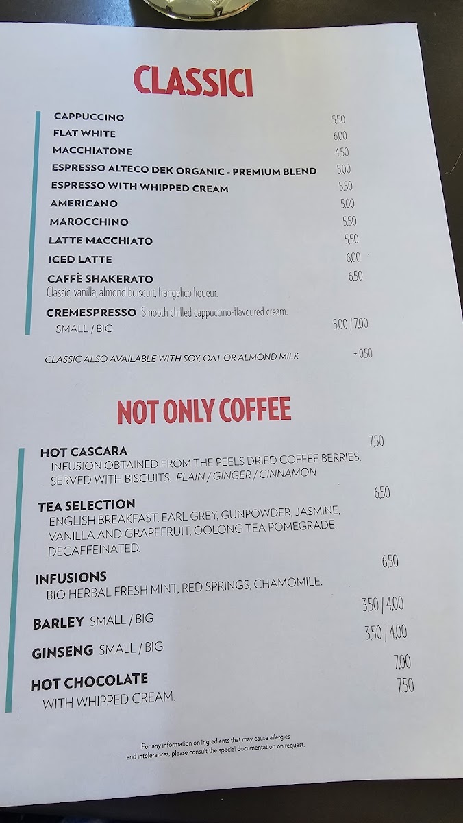 Flagship Store Lavazza - Milano Photo Menu 1