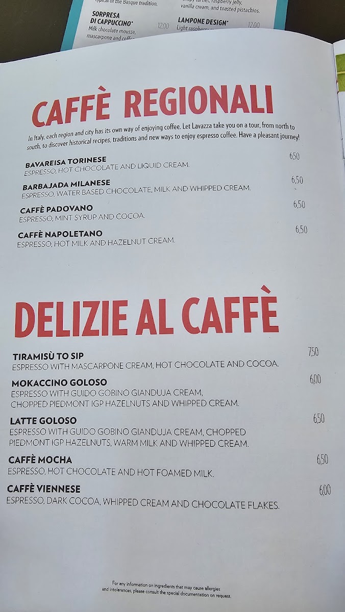 Flagship Store Lavazza - Milano Photo Menu 9