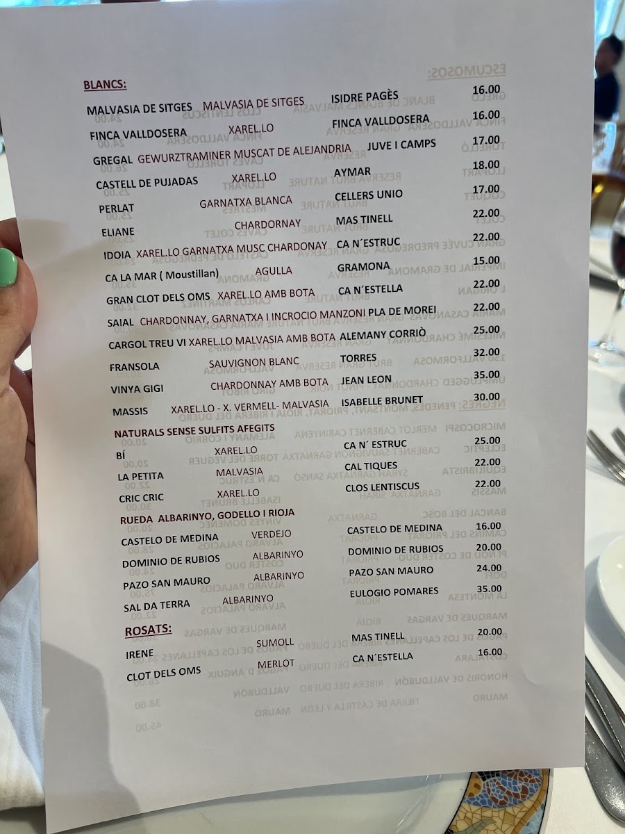 RESTAURANT MAREJOL Photo Menu 2