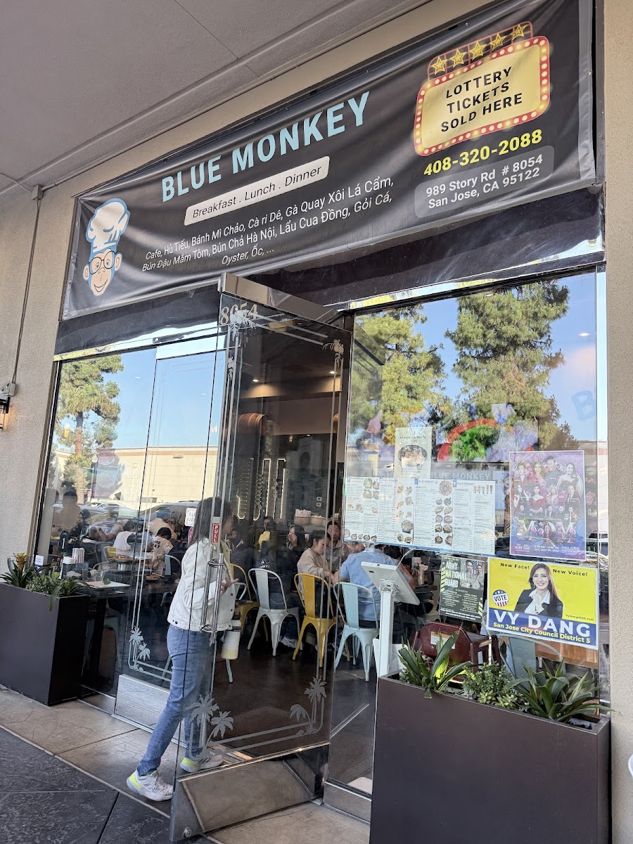Blue Monkey Cafe & Restaurant