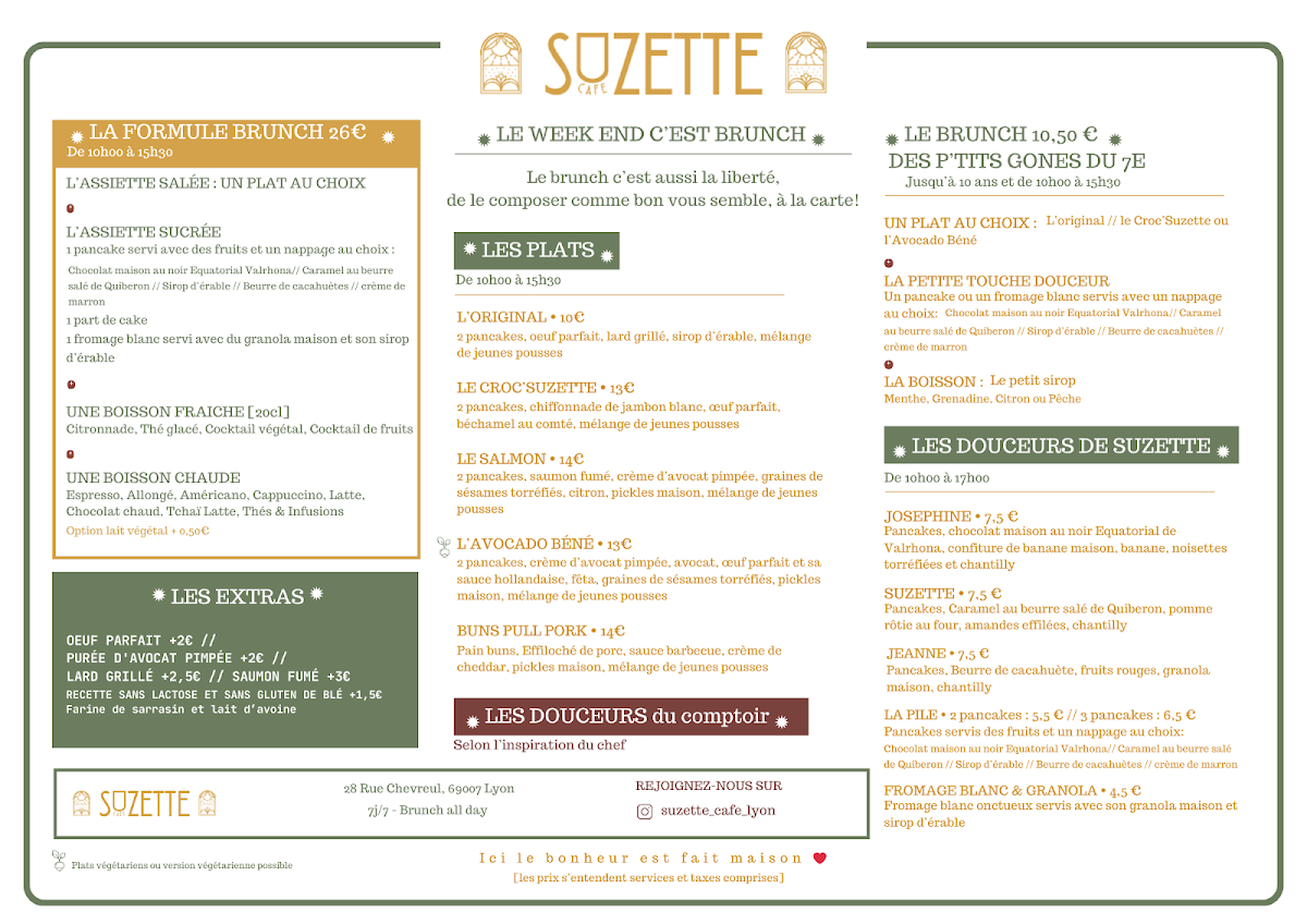 Café Suzette Photo Menu 4