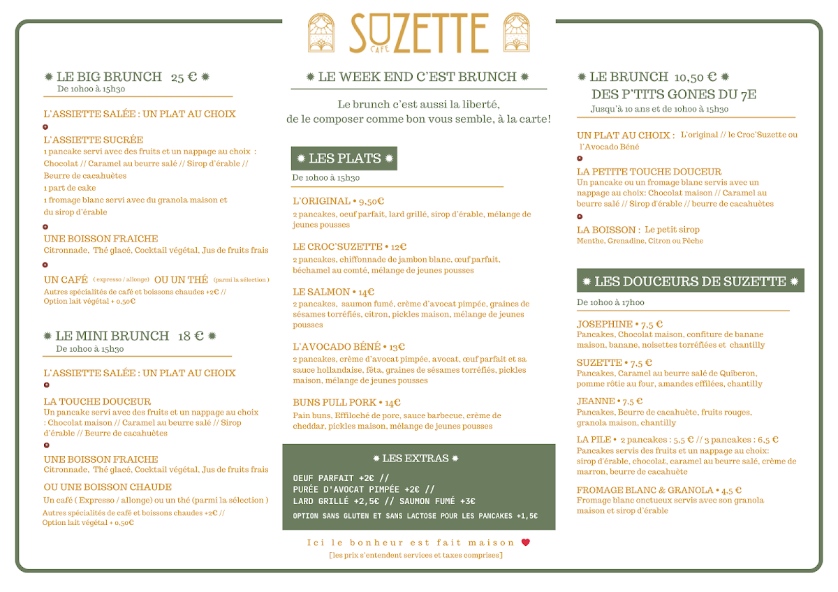 Café Suzette Photo Menu 8
