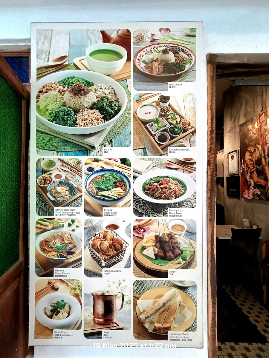 The Local Kopi Malaya Photo Menu 1