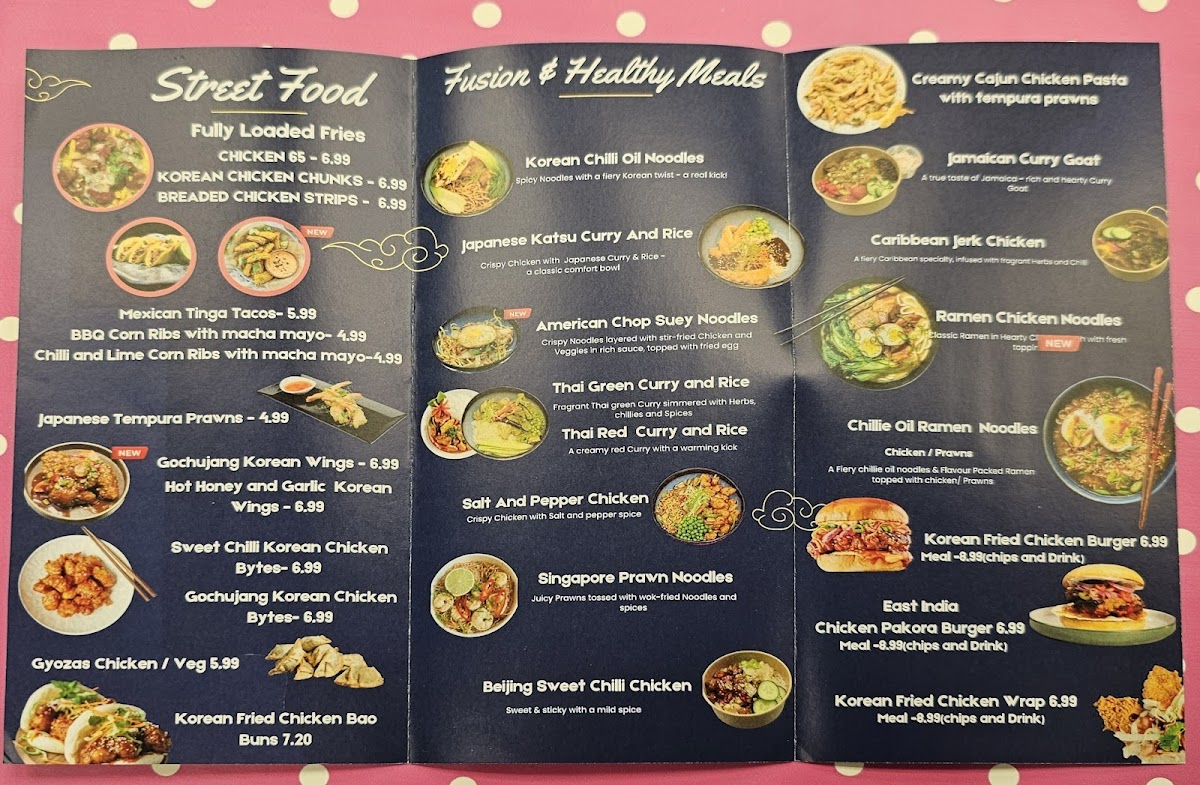 Homely Food Photo Menu 1