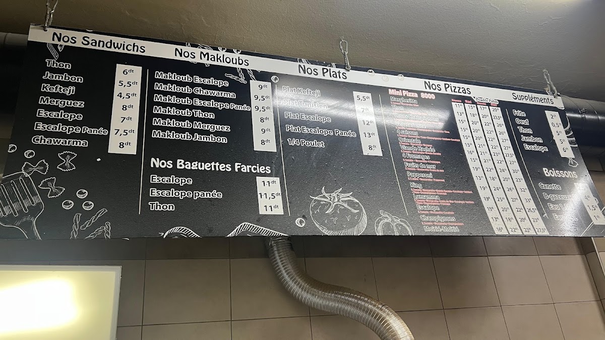 Pizzeria Ezzeddine Photo Menu 1