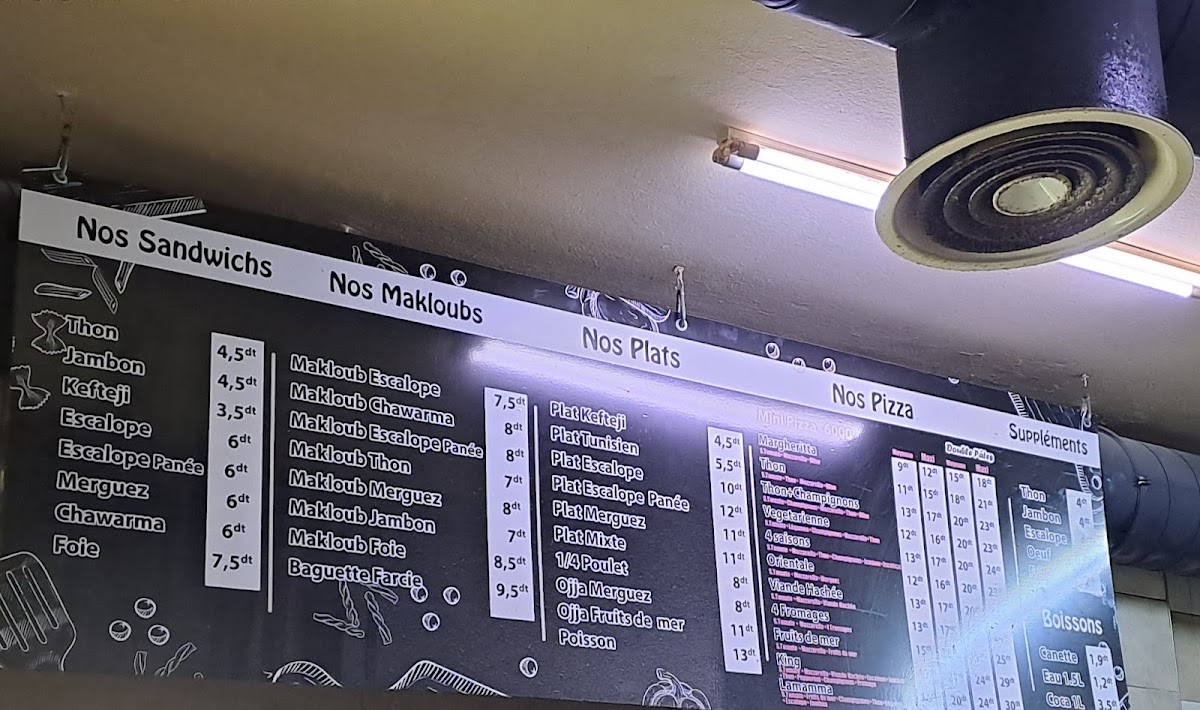 Pizzeria Ezzeddine Photo Menu 4