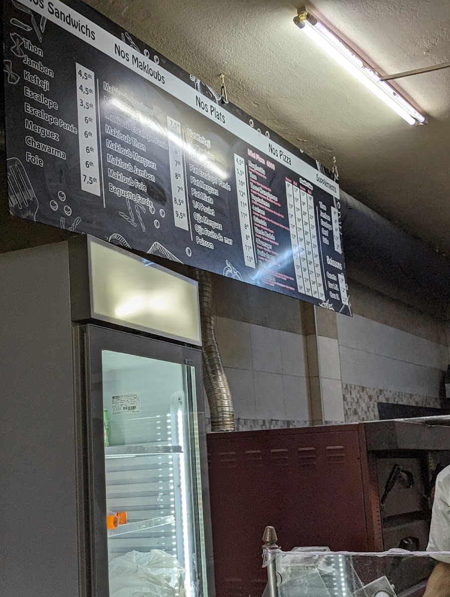 Pizzeria Ezzeddine Photo Menu 5