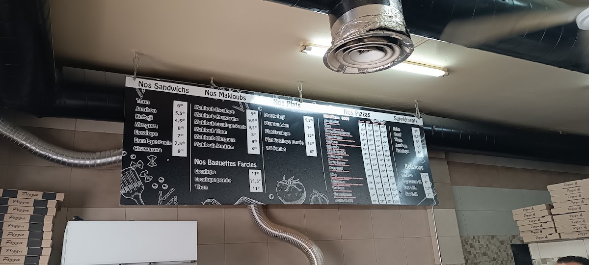 Pizzeria Ezzeddine Photo Menu 6