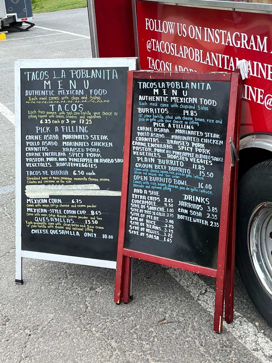 Eastern Prom Food Truck Park Photo Menu 1