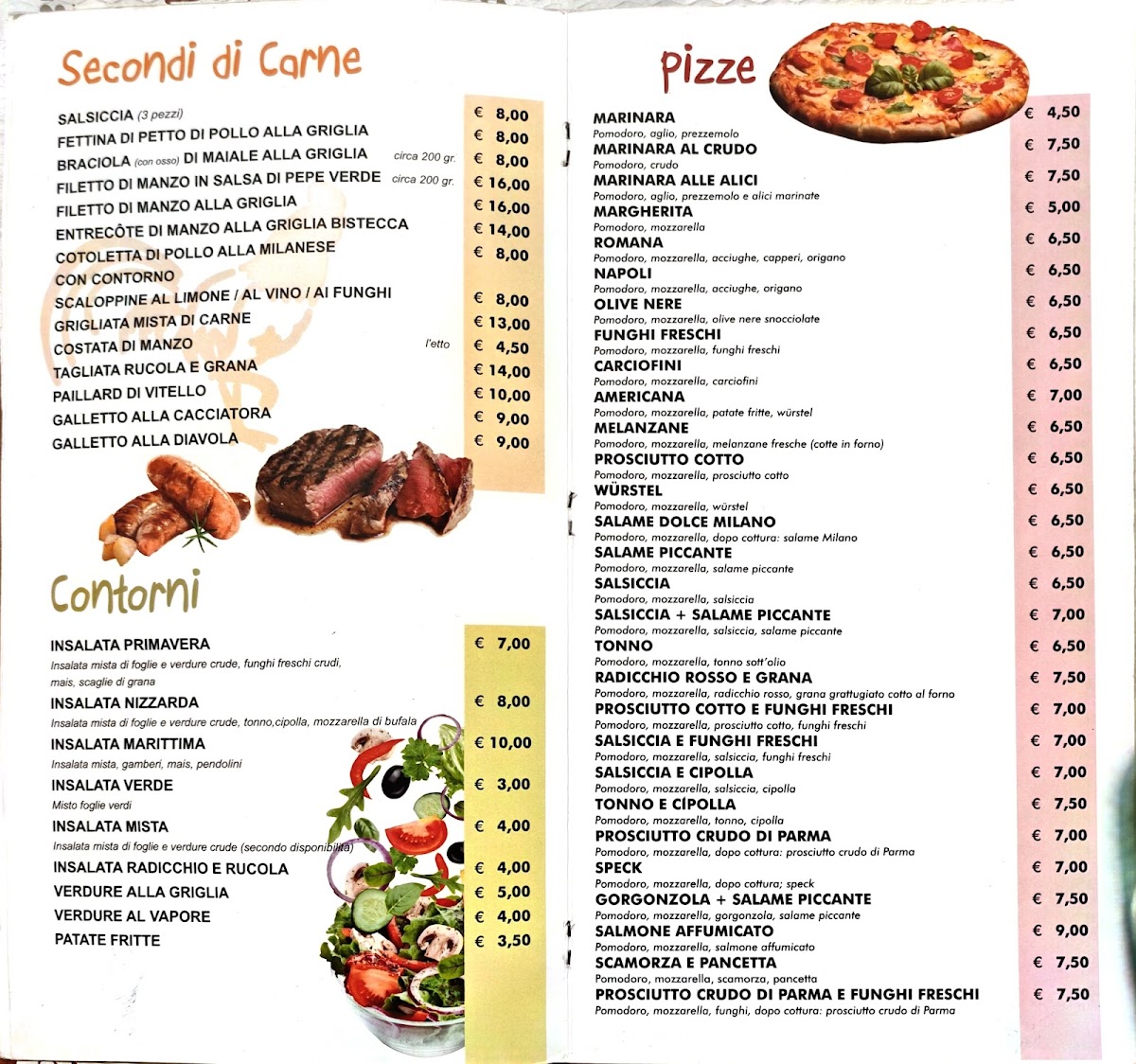 Ristorante Pizzeria Pes e Galet Photo Menu 1